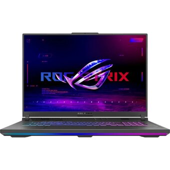  Ноутбук ASUS G814JV-N6035 (90NR0CM1-M00B80) 18"/QHD+/IPS/500N/240Hz/i7-13650HX/16GB/SSD1TB/RTX 4060 8GB/Backlit/DOS/Eclipse Gray 